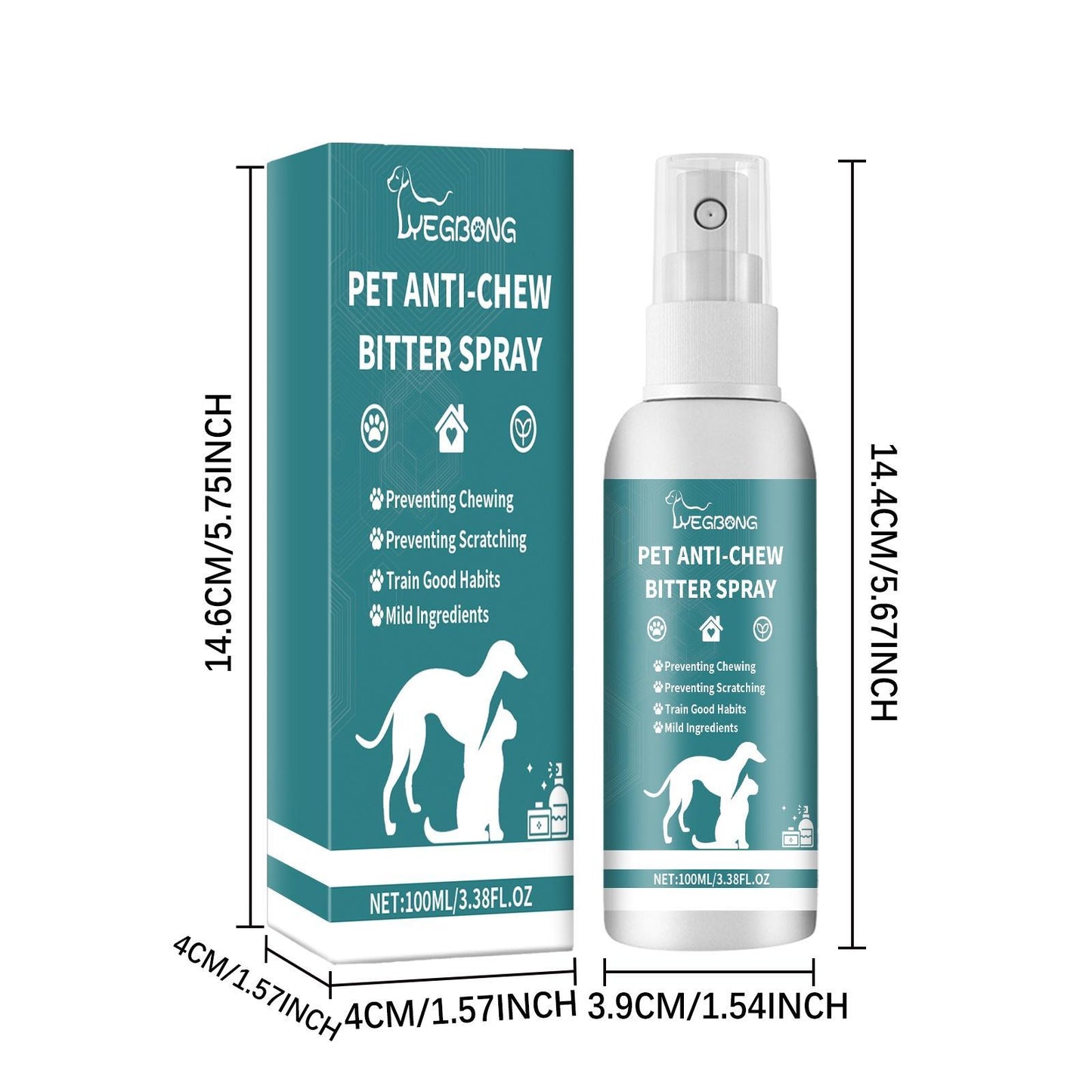 Spray To Prevent Cats And Dogs Scratching Sofa And Biting Pets