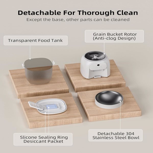 Automatic Cat Feeder With Camera, Shipped From FBA Warehouse,