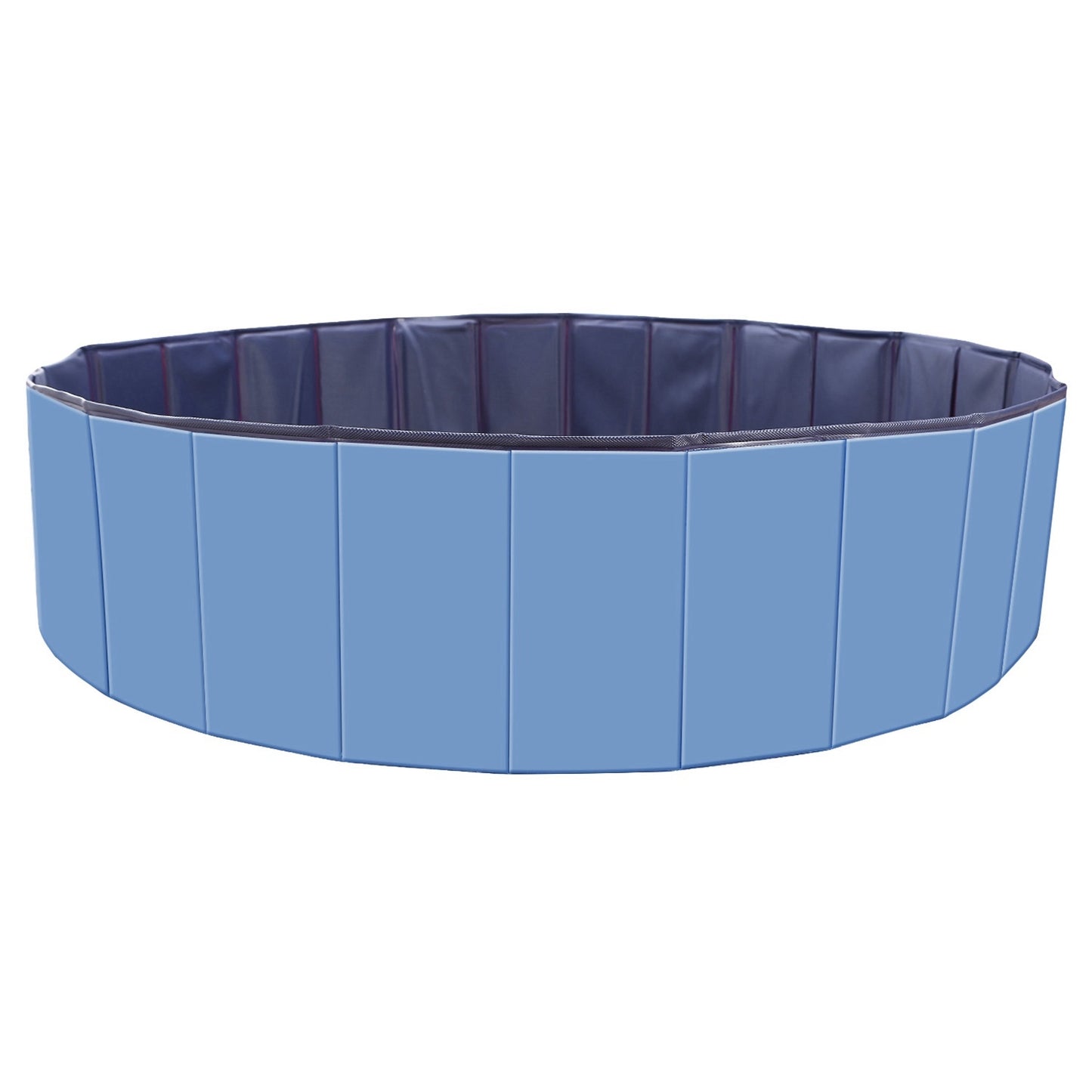 1Pc 160 X 160 X 30cm-63.0 X 63.0 X 11.8inch Foldable Pet Swimming Pool PVC Dog Swim Pool Bathing Tub Playmat Pools