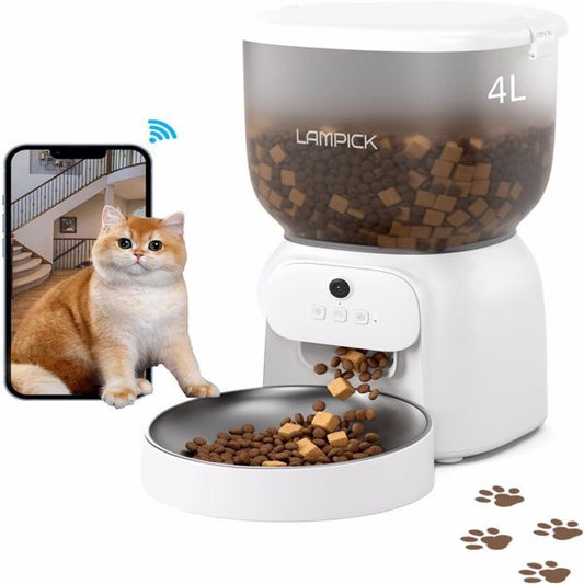 Automatic Cat Feeder With Camera, Shipped From FBA Warehouse,